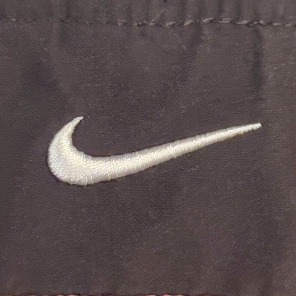 Vintage Nike Board Shorts Mens Gray Orange Drawstring Board Shorts Med‎ - Picture 7 of 8